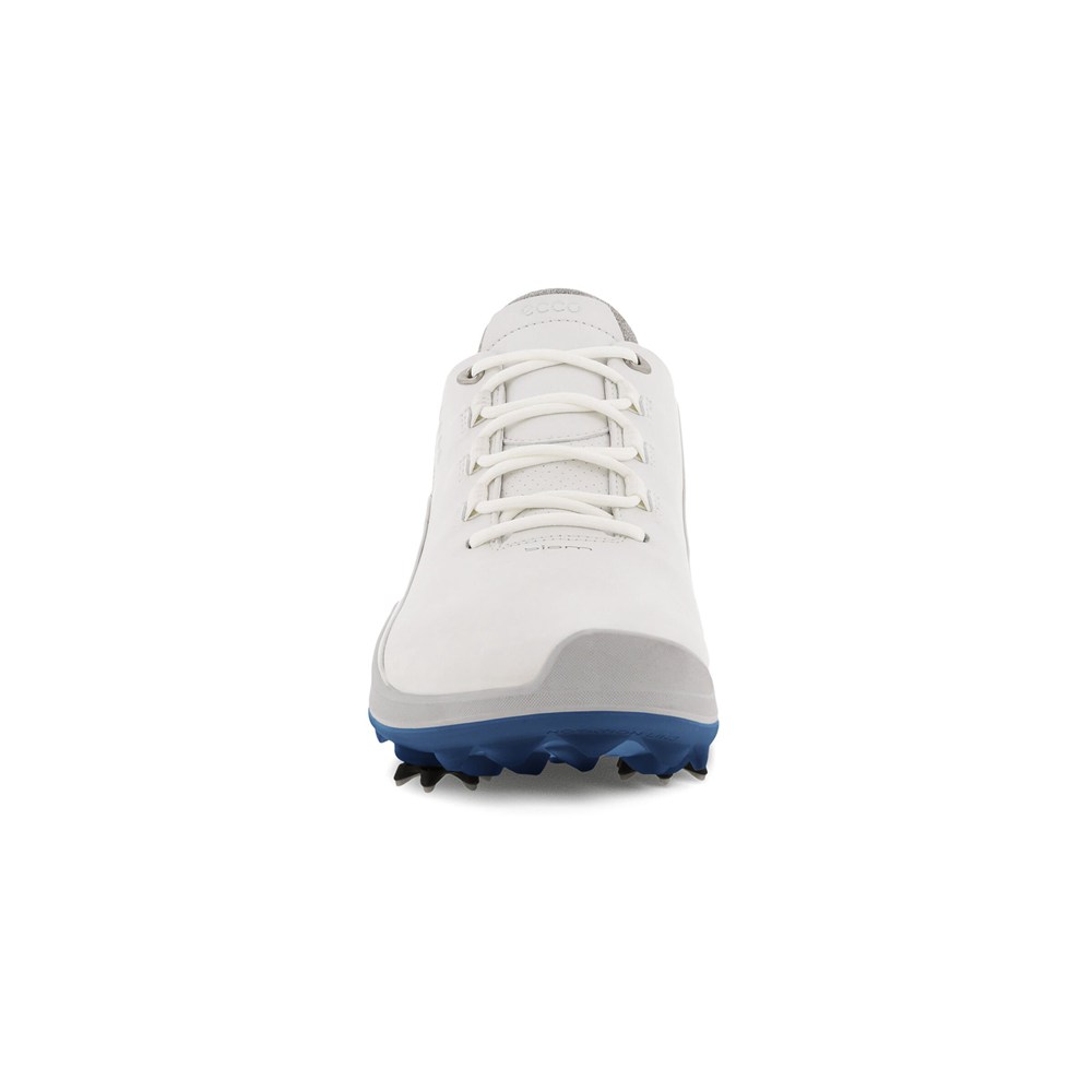 ECCO Mens Golf Shoes White - Biom G3 Cleated - INO-745309